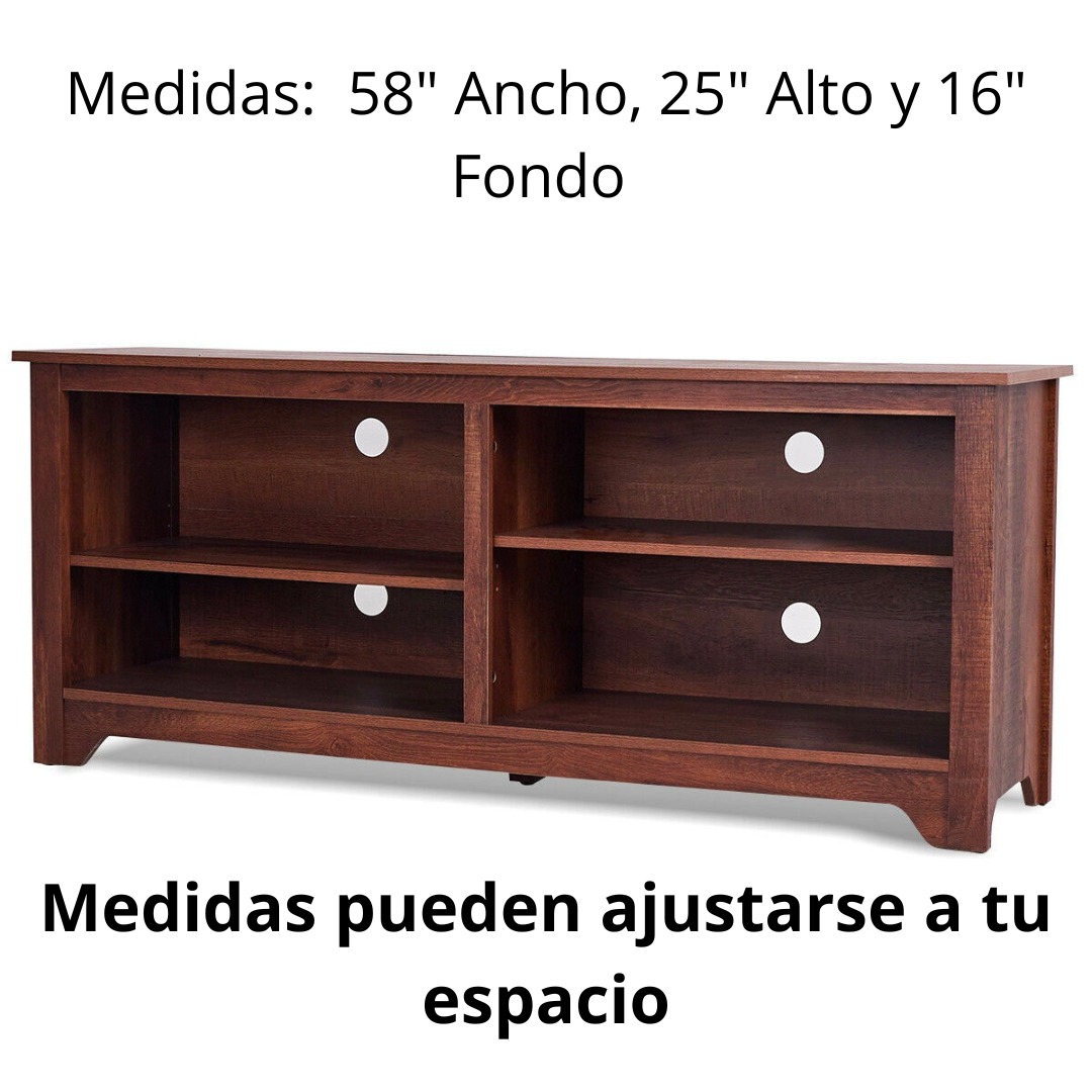 Mueble TV Cedro Modelo #TV003 – Maderart